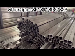 La rayita del cuadrado del tubo sin soldadura de SS304L SS321 SS310S SS acaba 4m m x 4m m 20m m x 20m m